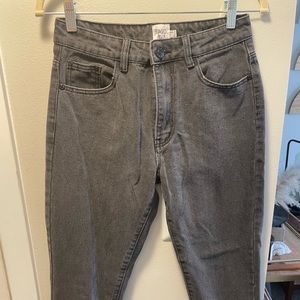 Gray Denim Jeans - Princess Polly